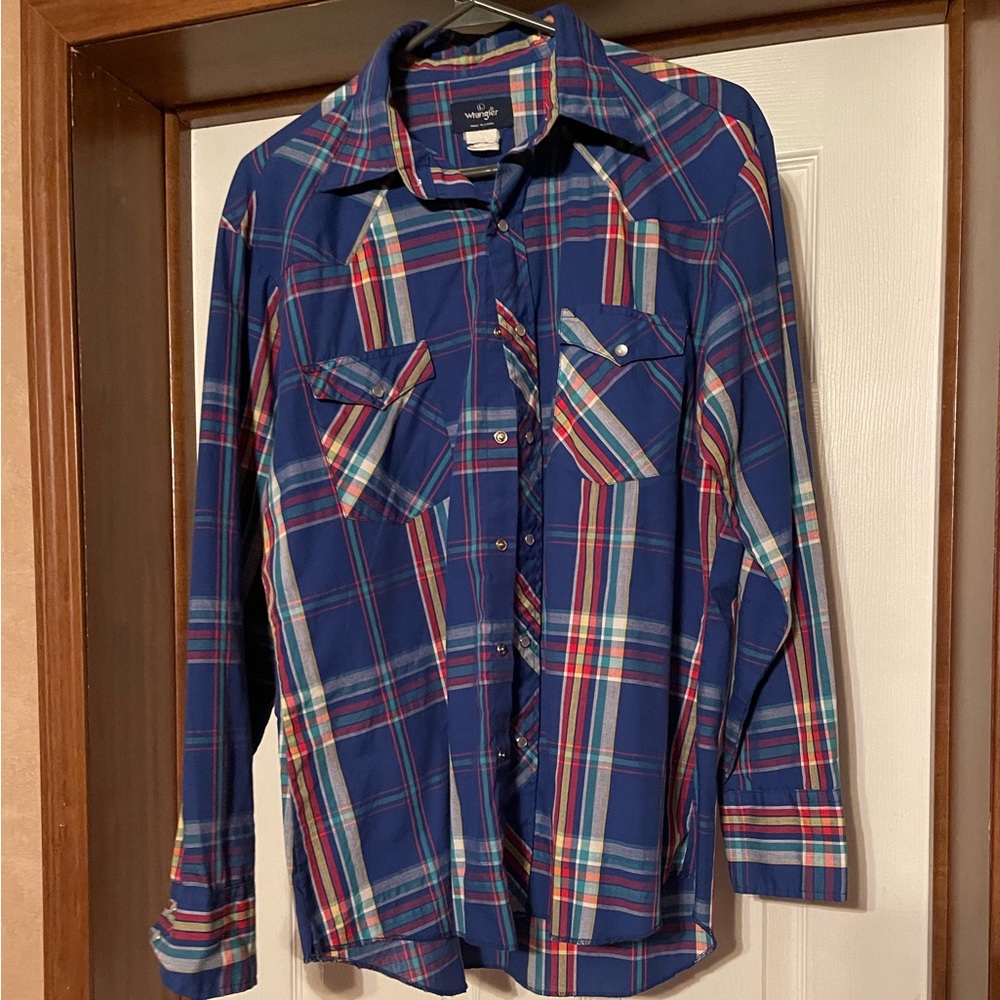 Vintage Wrangler Pearl Snap shirt
